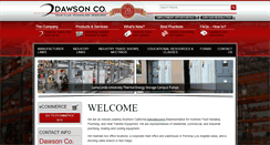Desktop Screenshot of dawsonco.com